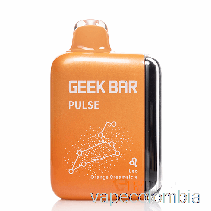 Vape Recargable Geek Bar Pulse 15000 Desechable Crema Naranja